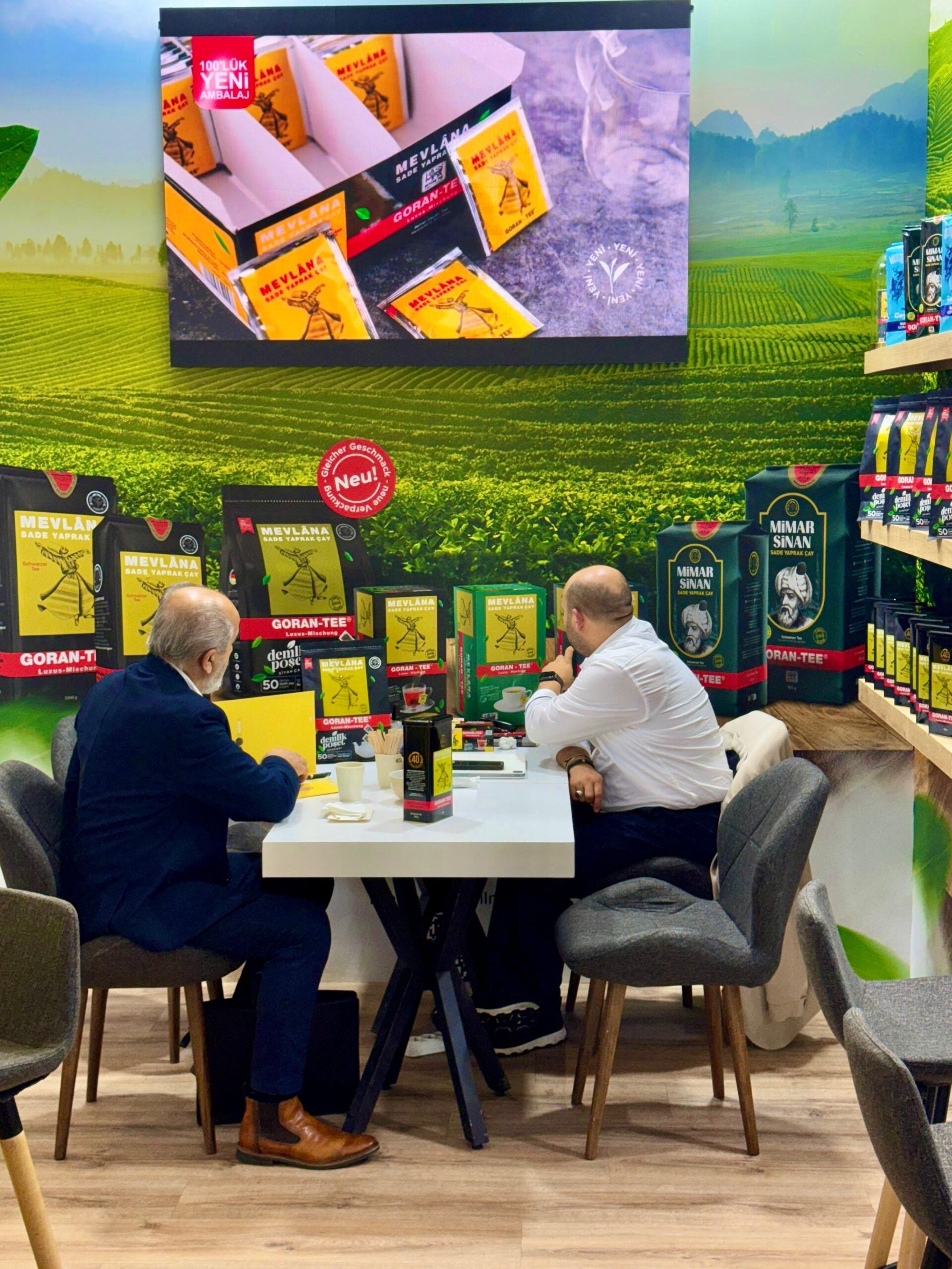 Goran Tee Mevlana Tee auf der Anuga 2025!