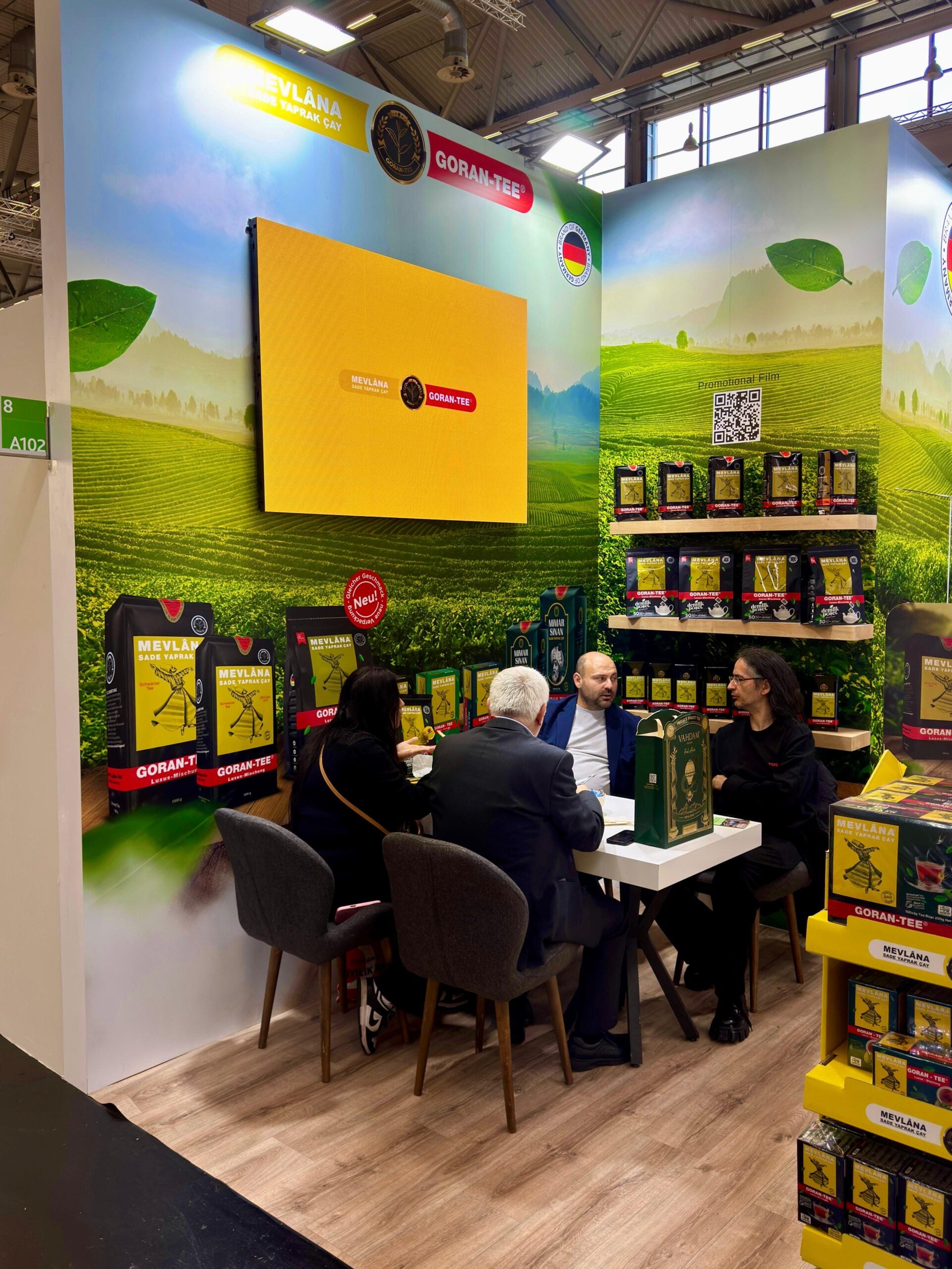 Goran Tee Mevlana Tee auf der Anuga 2025!