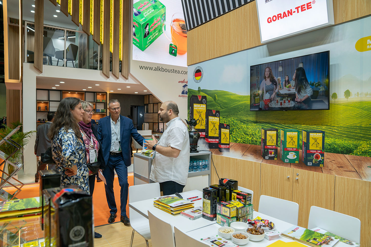 Goran Tee Mevlana Tee: Auf der Gulfood-Messe in Dubai!