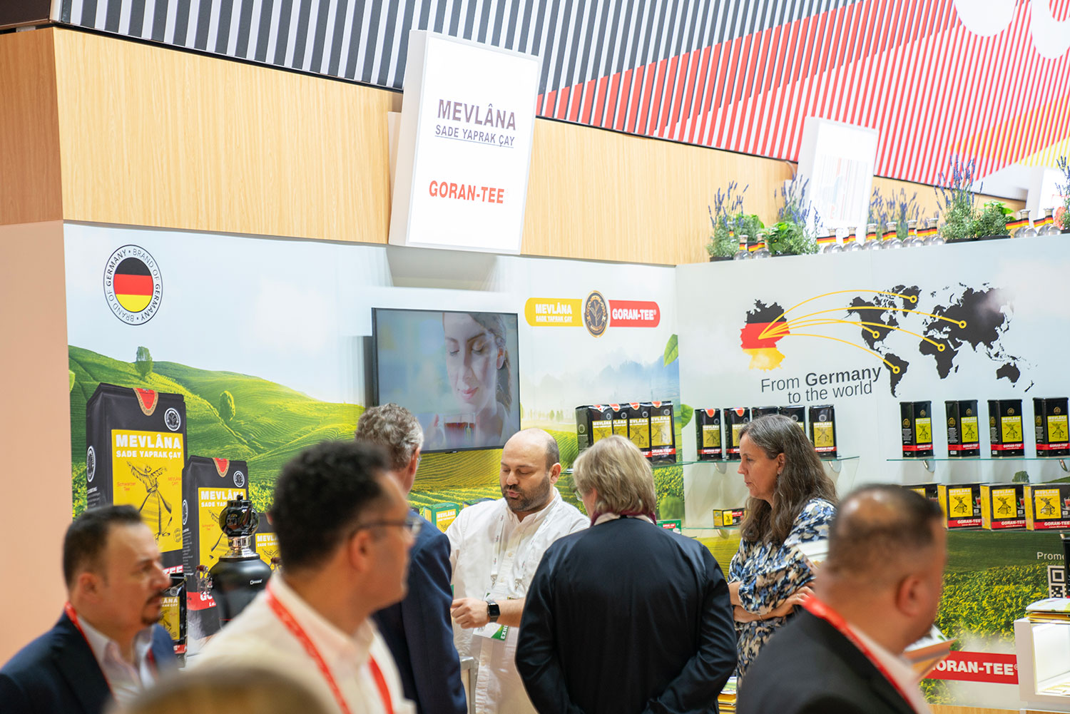 Goran Tee Mevlana Tee: Auf der Gulfood-Messe in Dubai!