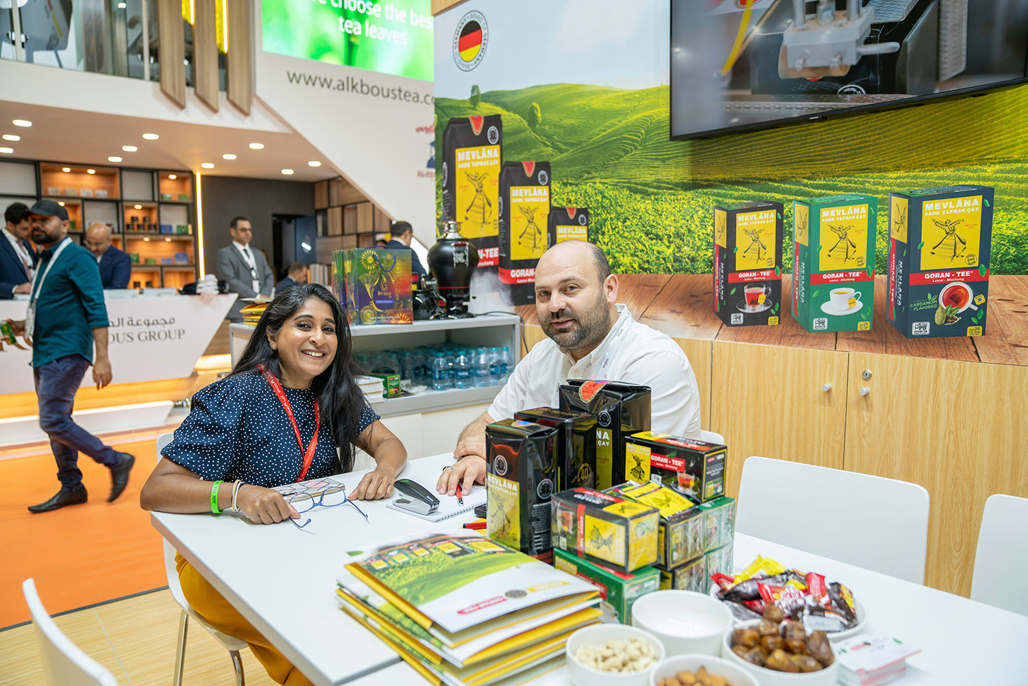Goran Tee Mevlana Tee: Auf der Gulfood-Messe in Dubai!
