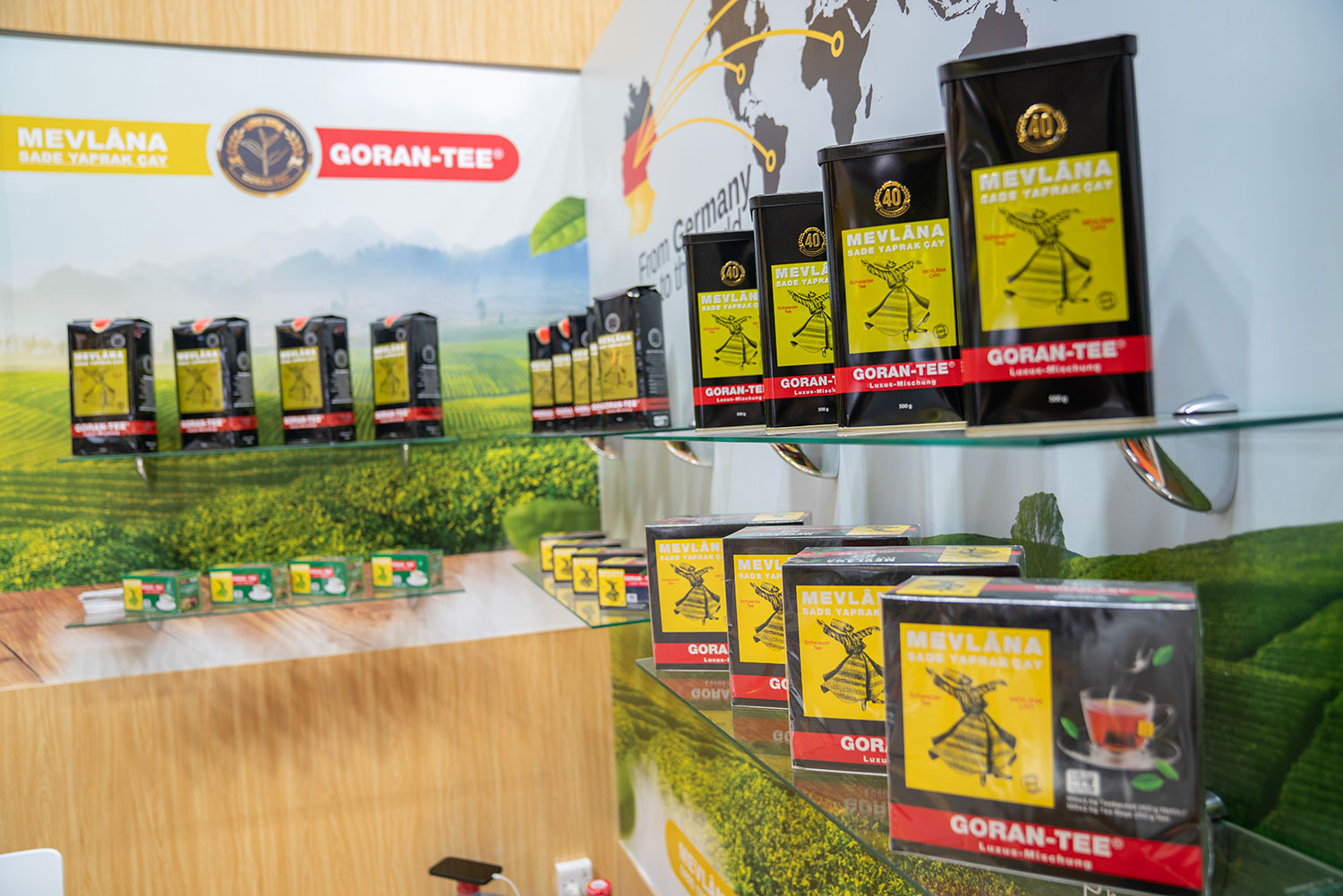 Goran Tee Mevlana Tee: Auf der Gulfood-Messe in Dubai!
