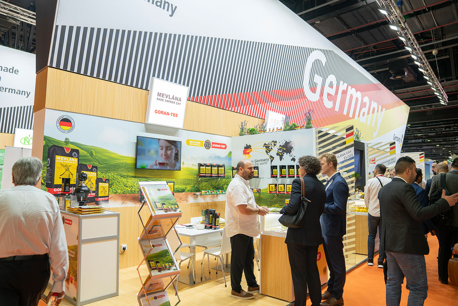 Goran Tee Mevlana Tee: Auf der Gulfood-Messe in Dubai!