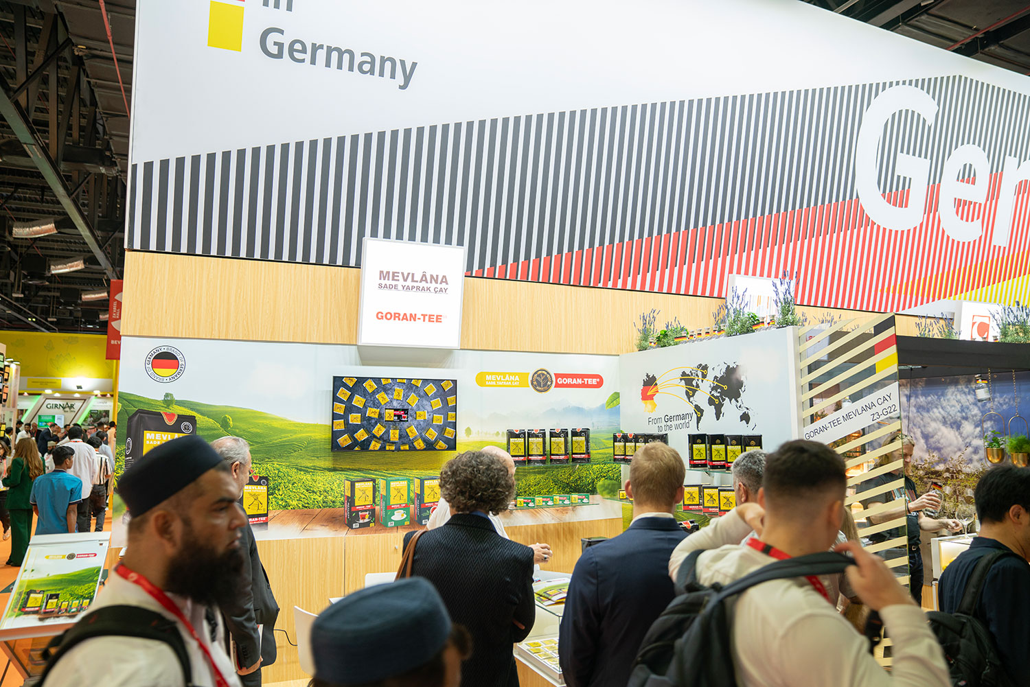 Goran Tee Mevlana Tee: Auf der Gulfood-Messe in Dubai!