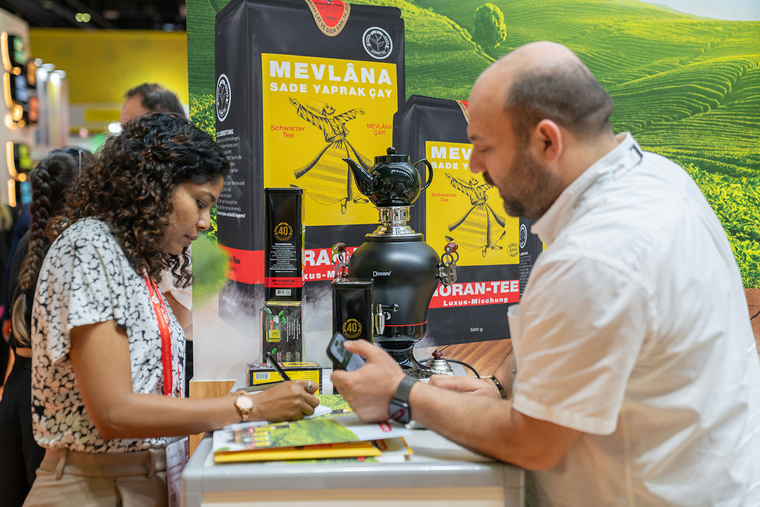 Goran Tee Mevlana Tee: Auf der Gulfood-Messe in Dubai!