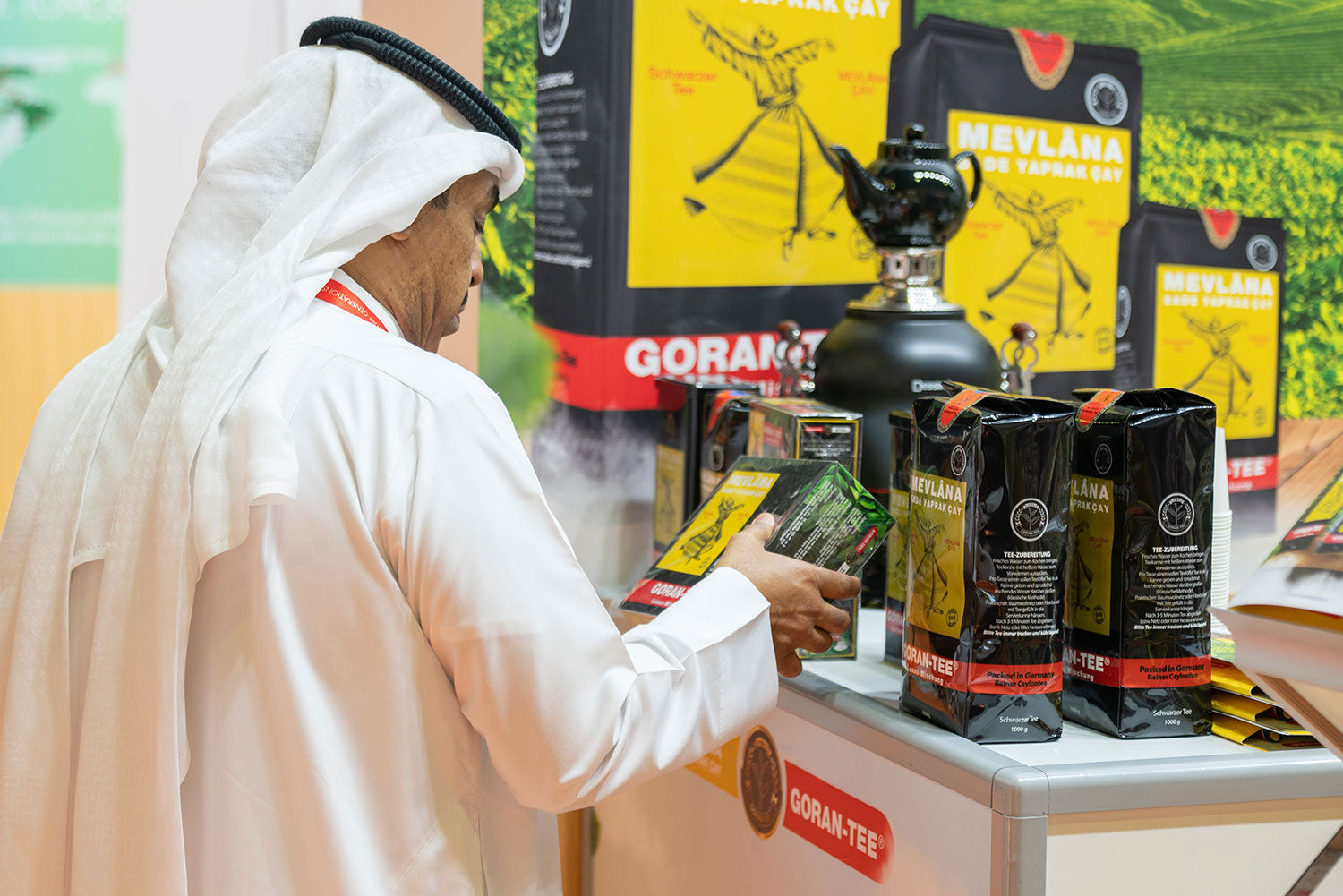 Goran Tee Mevlana Tee: Auf der Gulfood-Messe in Dubai!