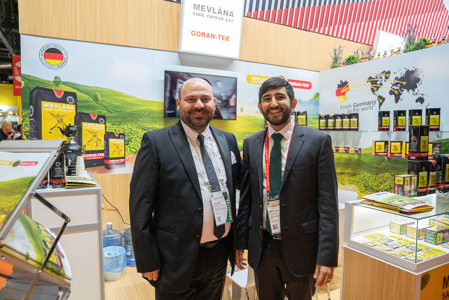 Goran Tee Mevlana Tee: Auf der Gulfood-Messe in Dubai!