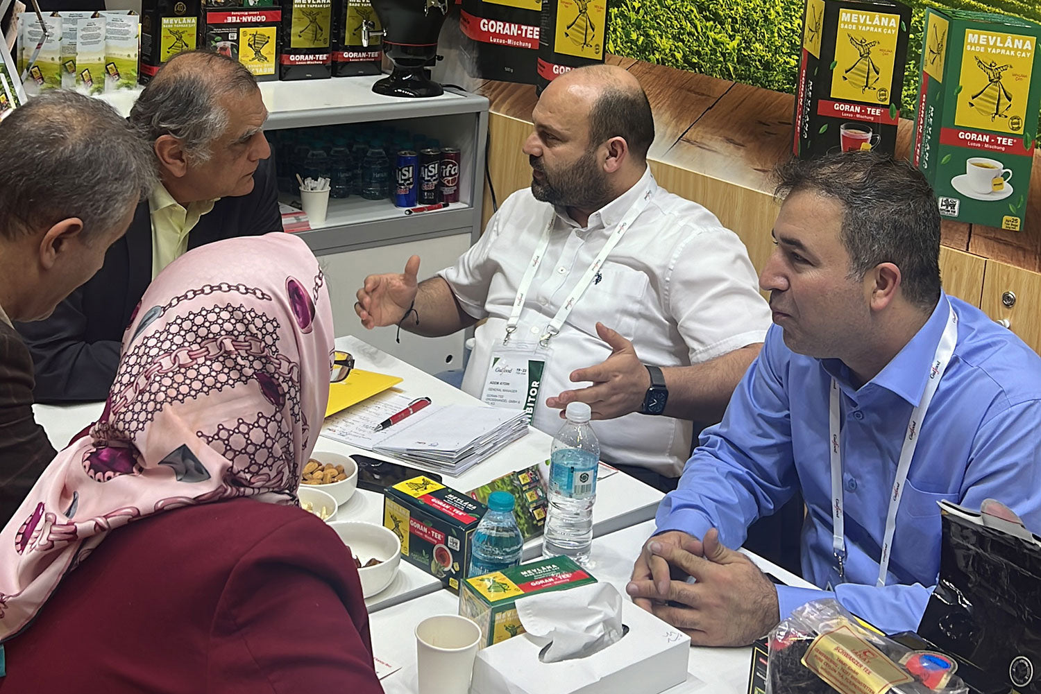 Goran Tee Mevlana Tee: Auf der Gulfood-Messe in Dubai!