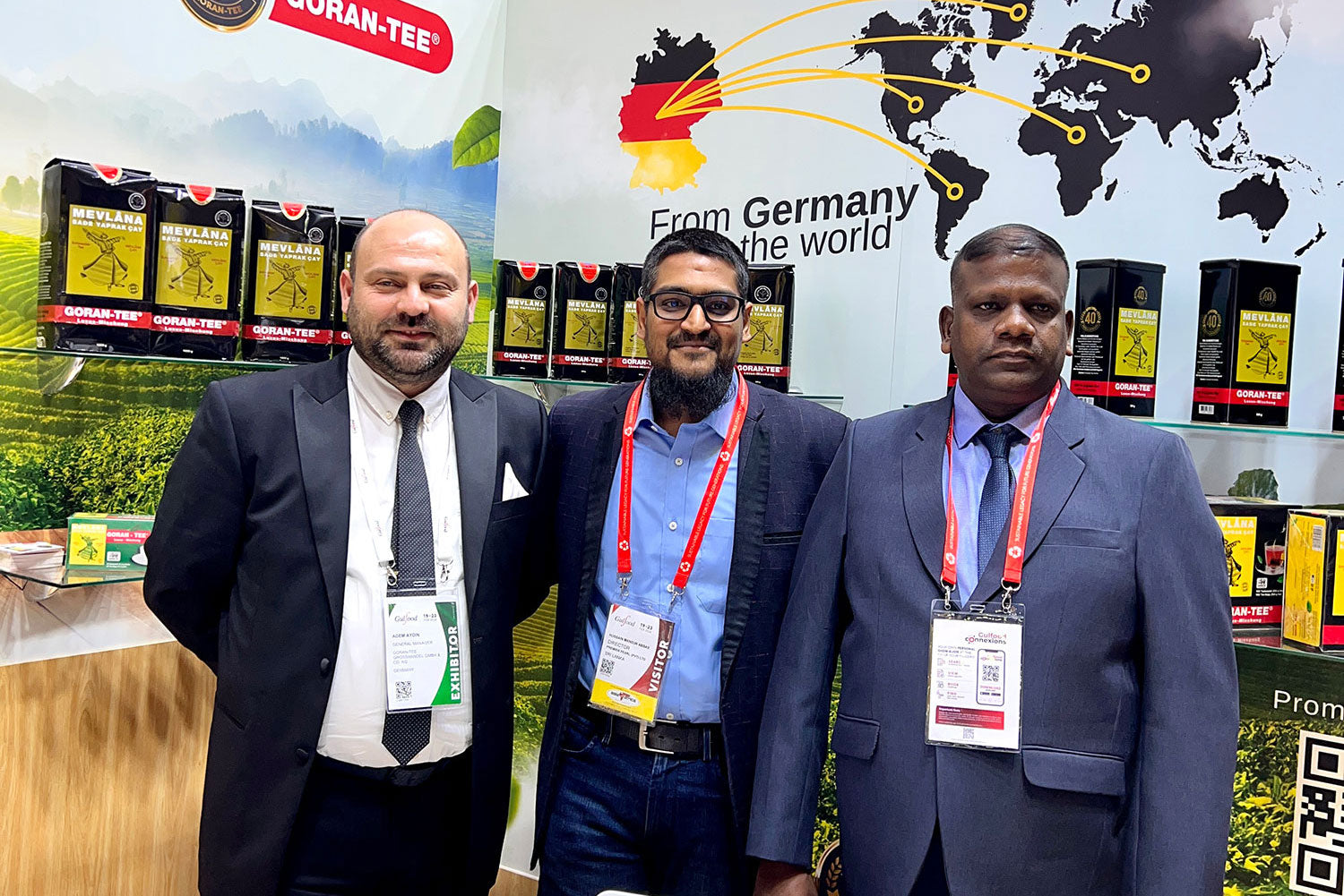 Goran Tee Mevlana Tee: Auf der Gulfood-Messe in Dubai!