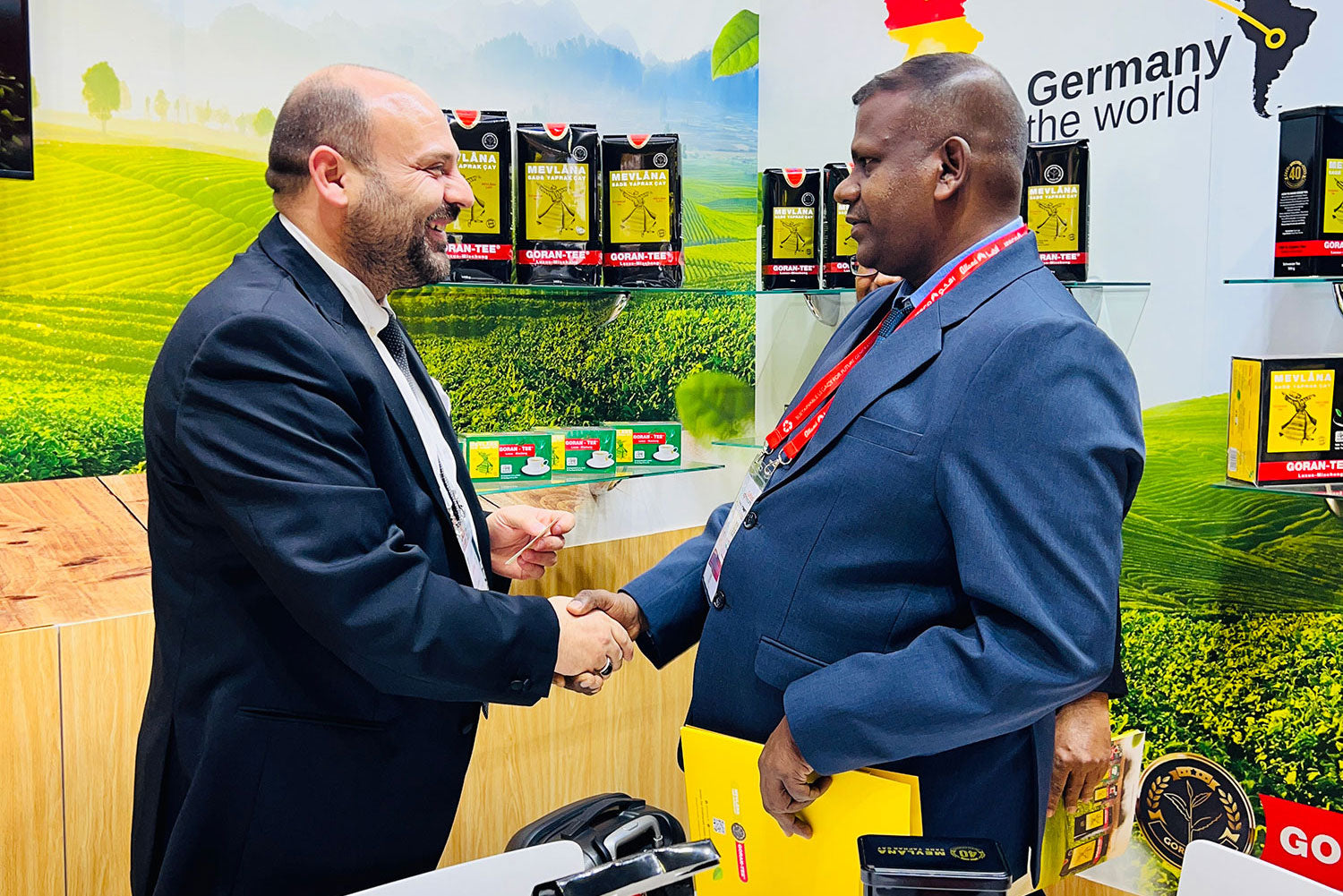 Goran Tee Mevlana Tee: Auf der Gulfood-Messe in Dubai!