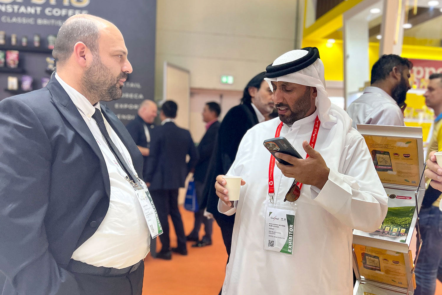 Goran Tee Mevlana Tee: Auf der Gulfood-Messe in Dubai!