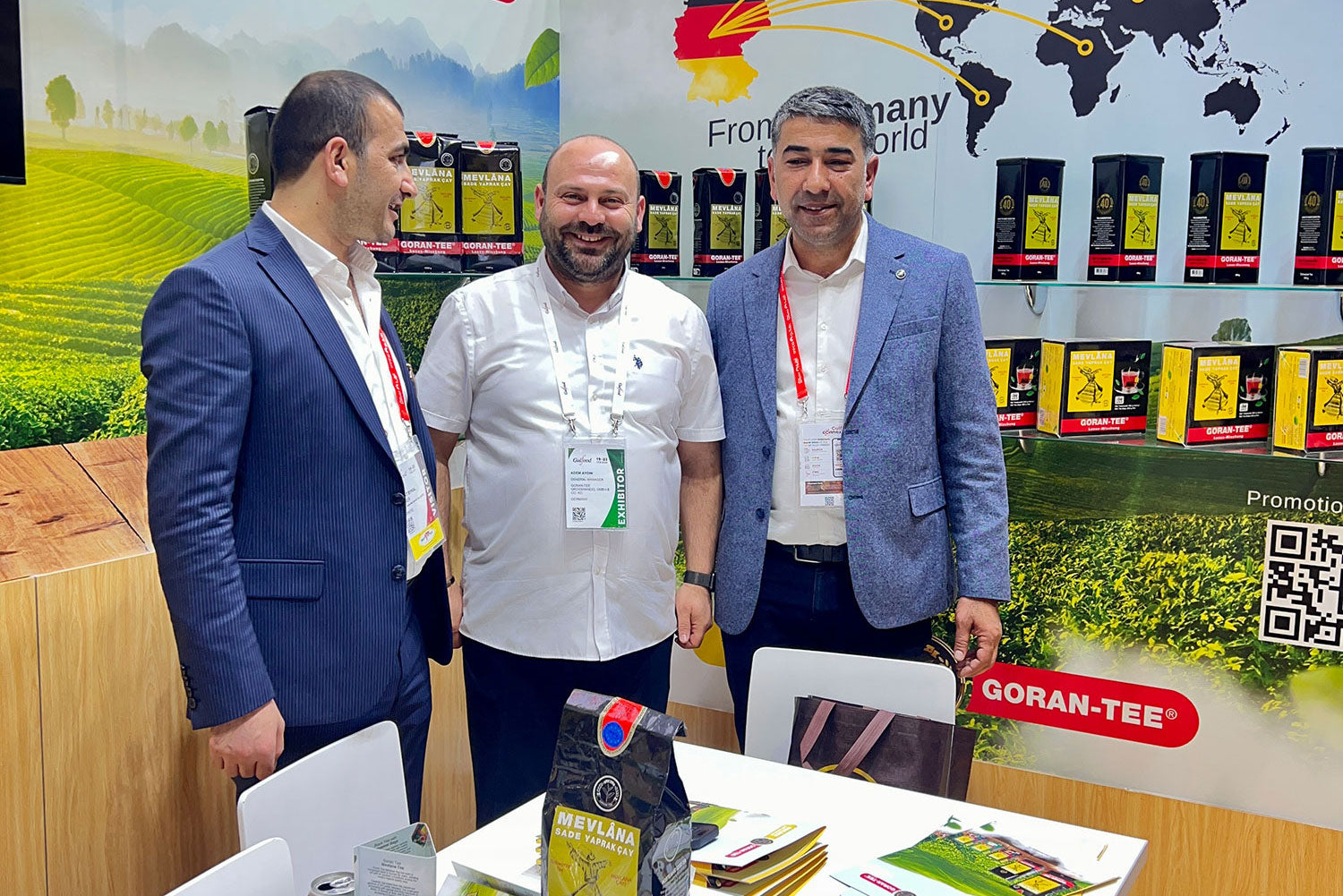 Goran Tee Mevlana Tee: Auf der Gulfood-Messe in Dubai!