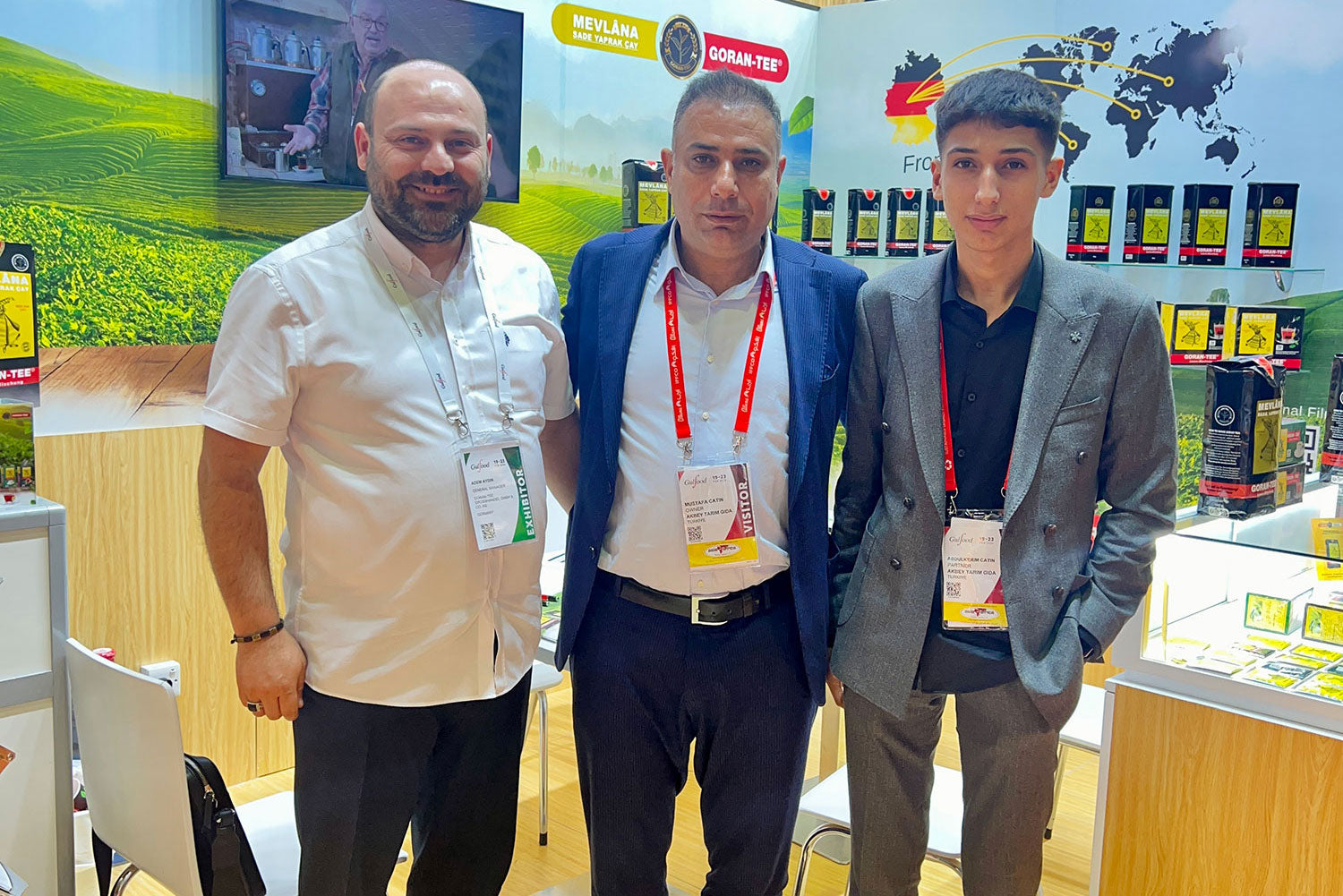 Goran Tee Mevlana Tee: Auf der Gulfood-Messe in Dubai!