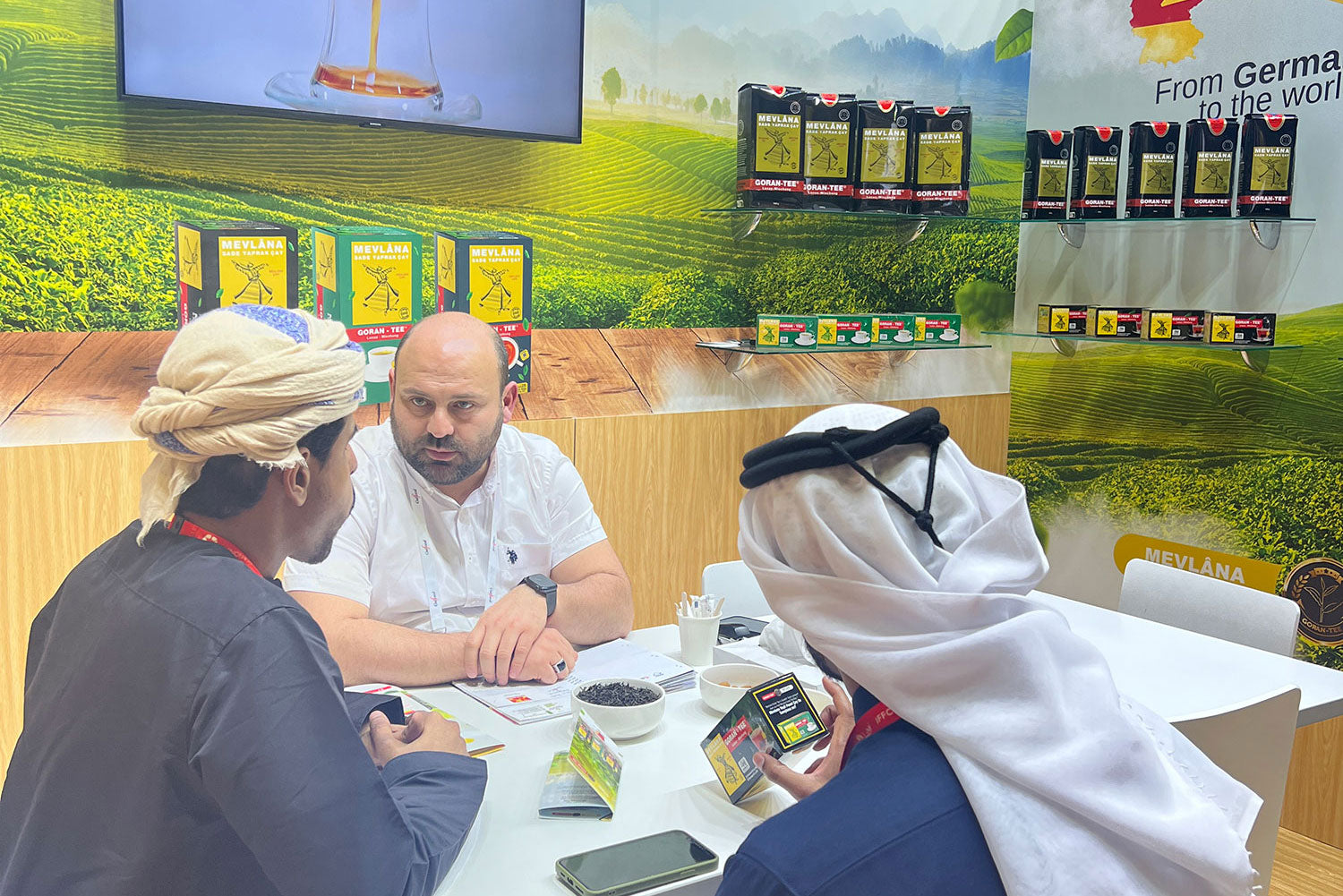 Goran Tee Mevlana Tee: Auf der Gulfood-Messe in Dubai!