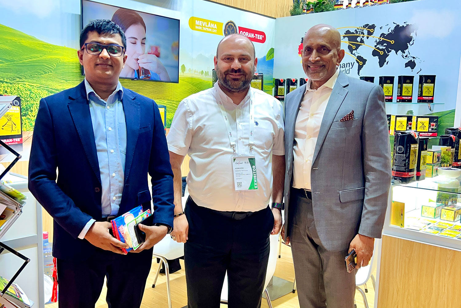 Goran Tee Mevlana Tee: Auf der Gulfood-Messe in Dubai!