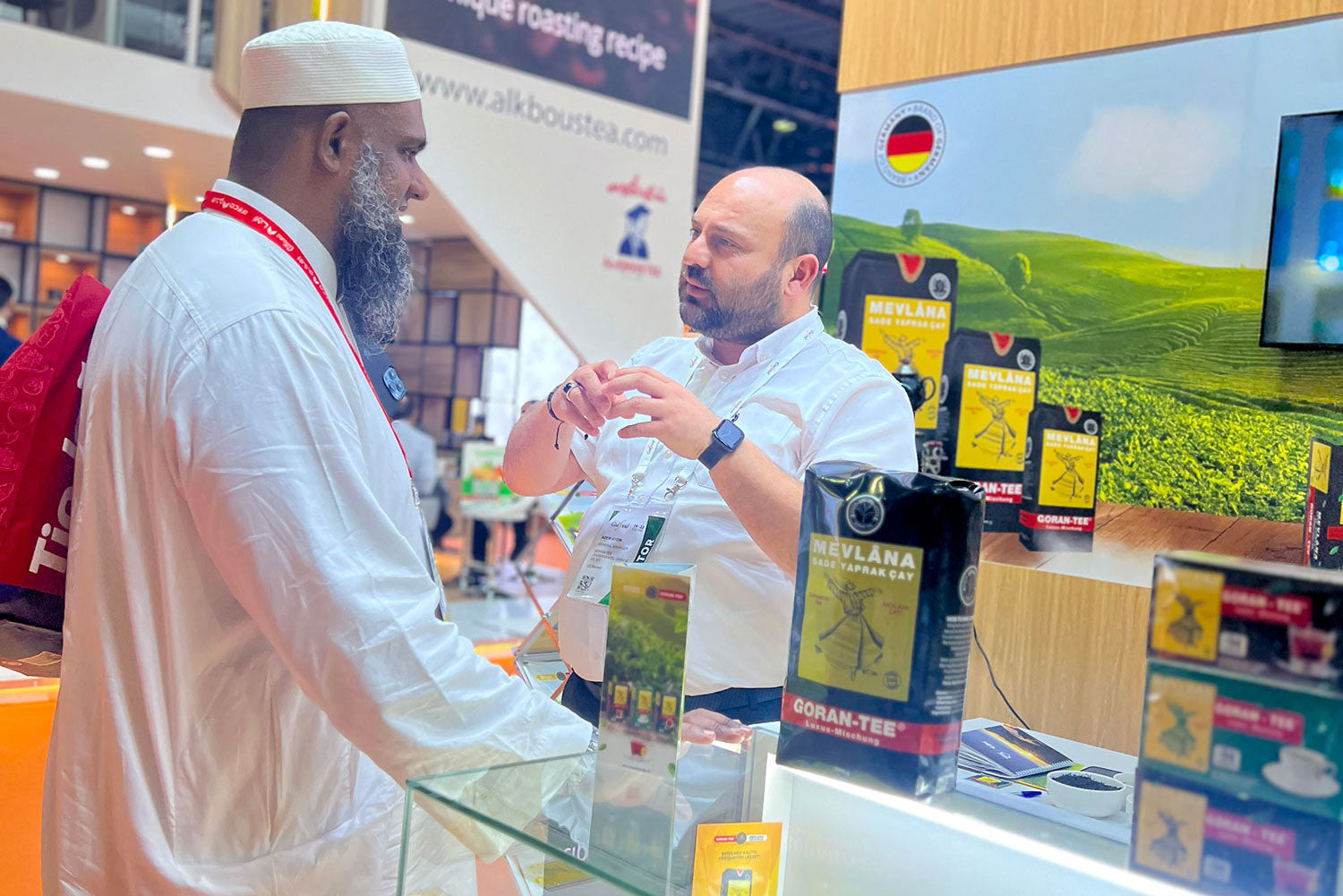 Goran Tee Mevlana Tee: Auf der Gulfood-Messe in Dubai!
