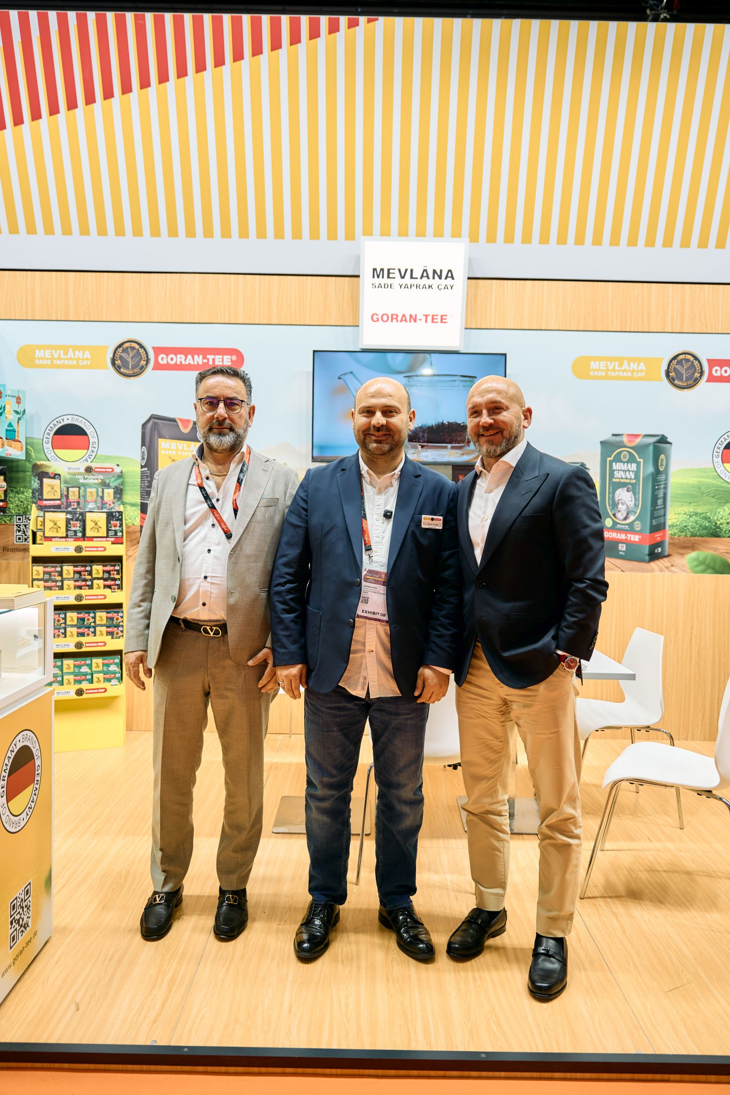 Goran Tee Mevlana Tee auf der Gulfood 2026!