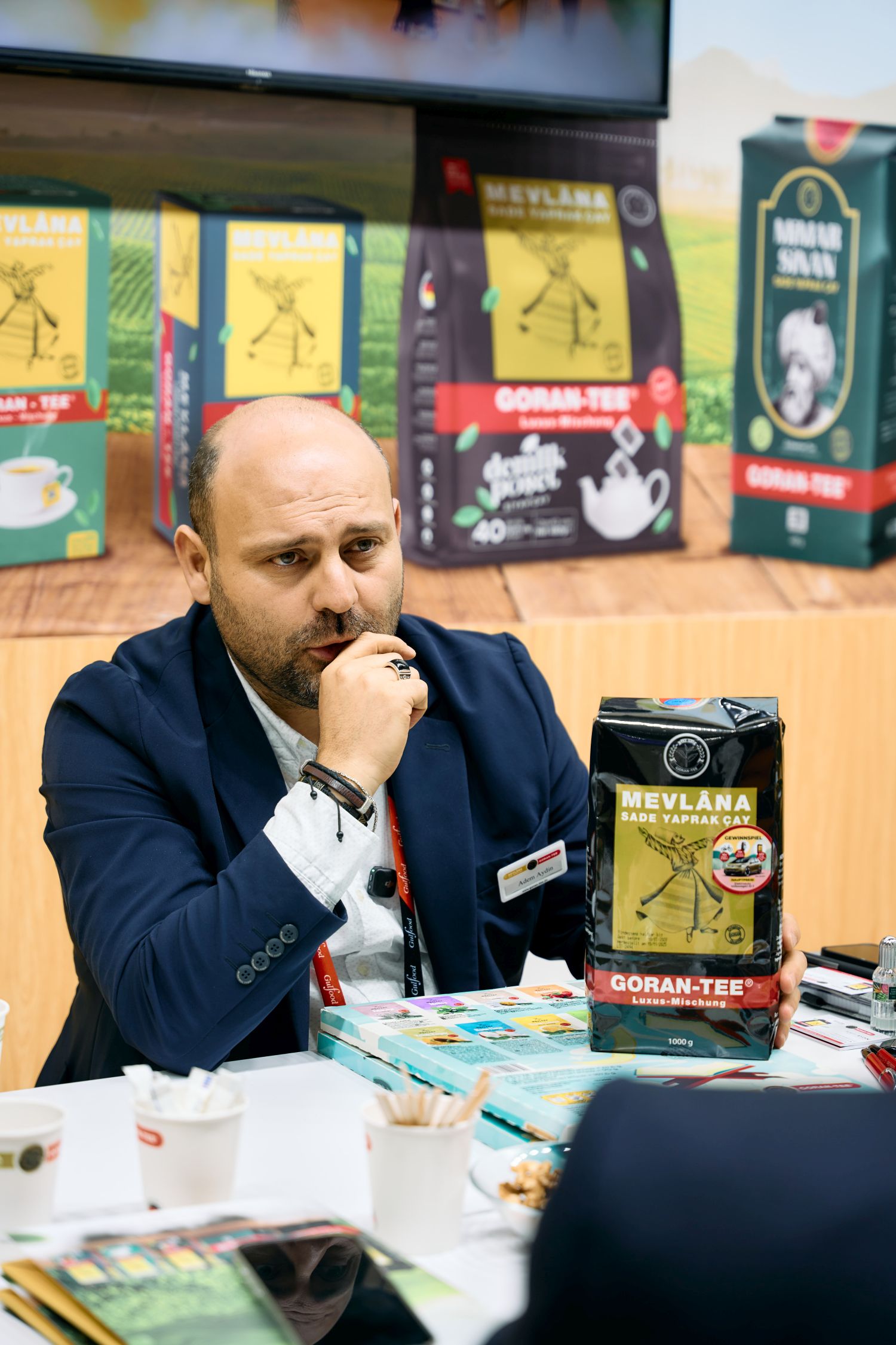 Goran Tee Mevlana Tee auf der Gulfood 2026!