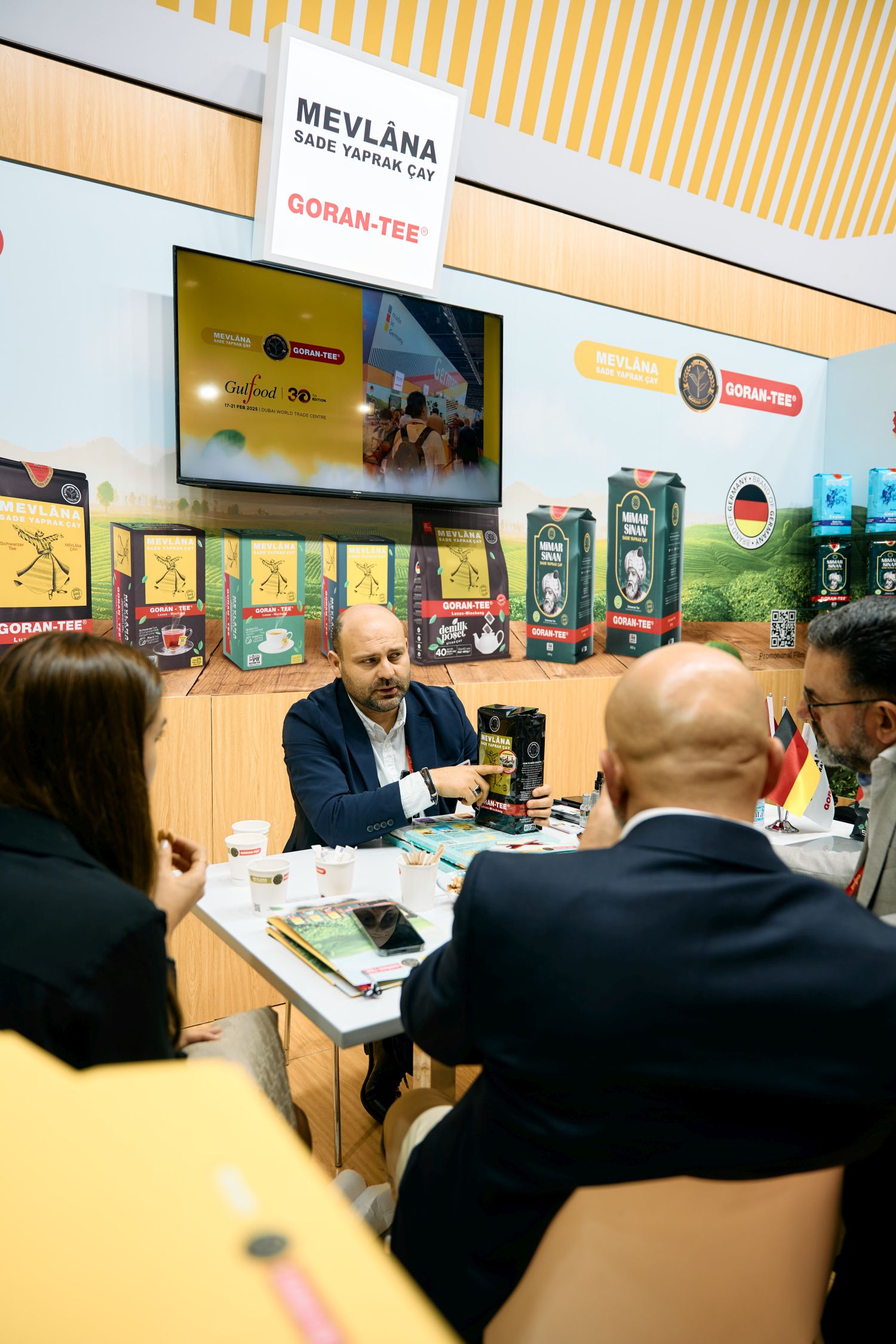 Goran Tee Mevlana Tee auf der Gulfood 2026!