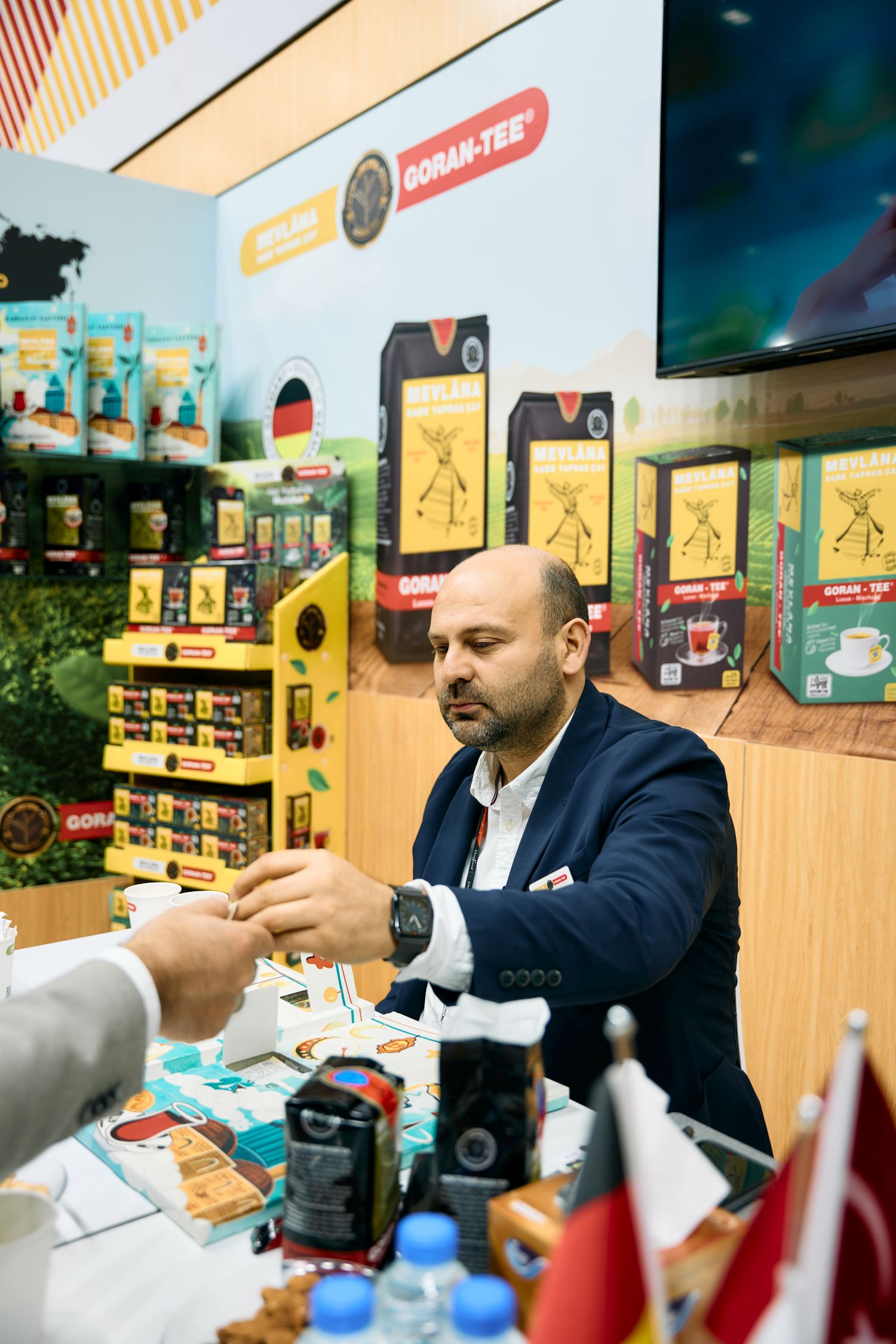 Goran Tee Mevlana Tee auf der Gulfood 2026!