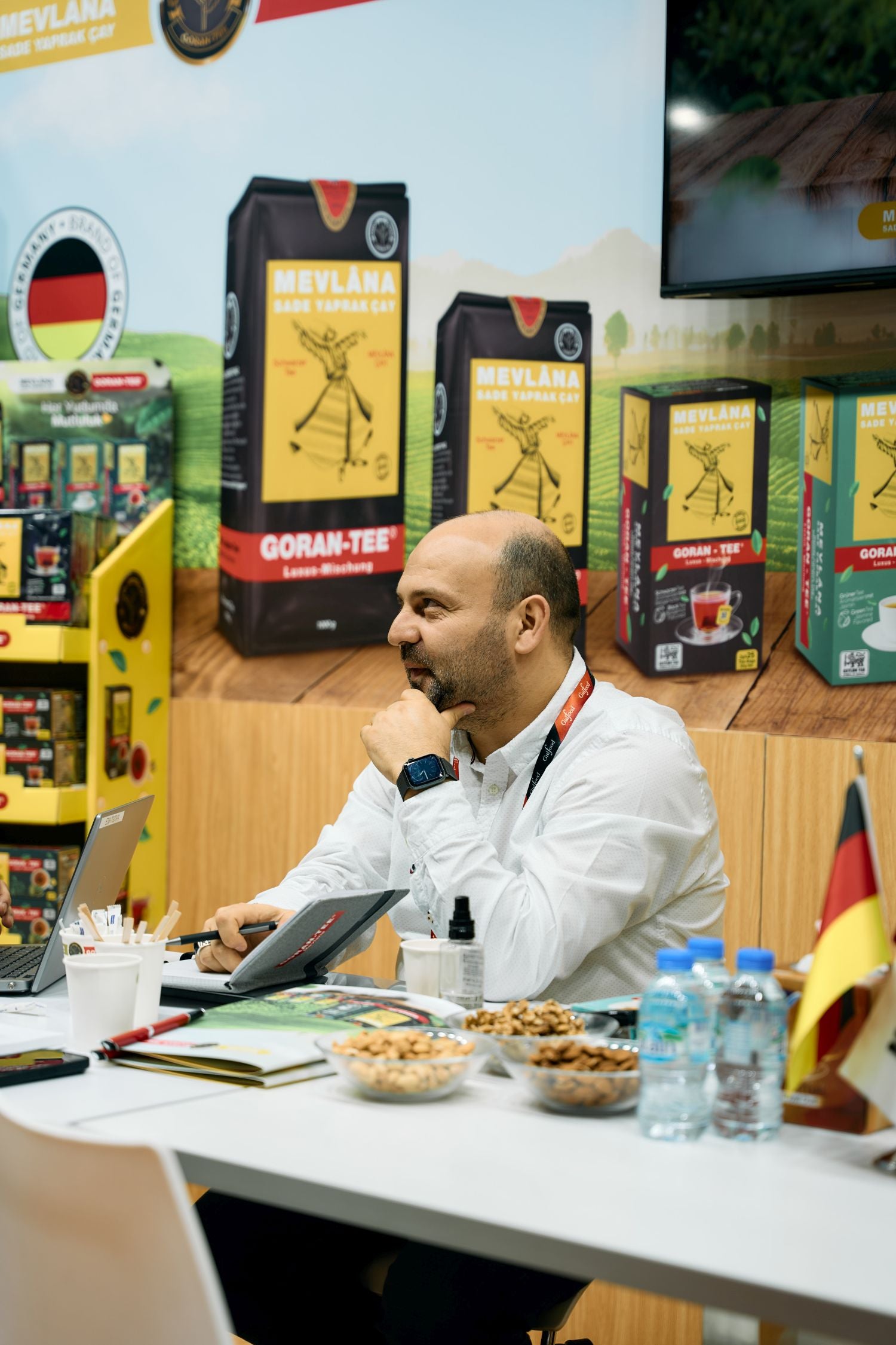 Goran Tee Mevlana Tee auf der Gulfood 2026!